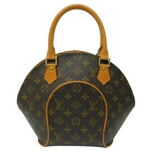 Louis Vuitton Brown Ellipse Handbag Monogram Classic